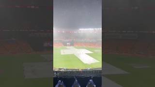 It's raining 🌧️in AHEMDABAD 🥴 #ipl #iplfinal #cskvsgt