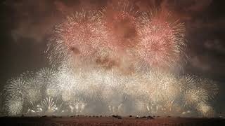 シーサイドももち花火ファンタジアFUKUOKA2019　雷との共演　Co-starring fireworks and lightning