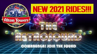 INSANE NEW ALTON TOWERS RIDES ANNOUNCED! - RETROSQUAD | #Shorts