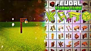 Minecraft bedrock addon:Feudal Furniture...