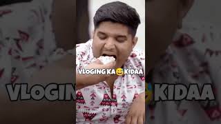 VLOGING KA KIDAA😅 cringe shorts Roast 🤣#shorts #cringe #roast #youtubeshorts #entertainment