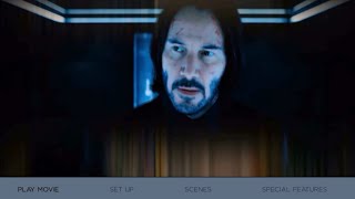 John Wick: Chapter 3 Parabellum (2019) Main Menu (DVD)