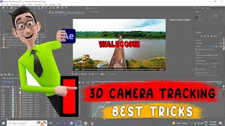 How To Create 3D Camera Text Animation || After Effects 3D Fake Drone Short || After Effect Tutorial