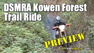 DSMRA Kowen Forest Trail Ride