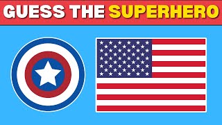 Guess the Superhero by Emoji | Superhero Quiz 🦸‍♂️