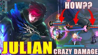 JULIAN.... HOW?? JULIAN BEST BUILD Top 1 Global Julian - Mobile Legends