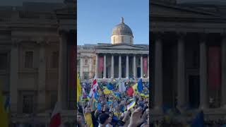 London supports ukraine, #ukraine #russia  #warinukraine #london