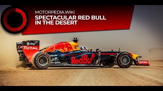 🏁 Spectacular Red Bull in the Desert with Red Bull Racing #redbull #f1