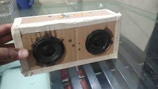 Homemade speaker | sound test in next video. STAY TUNED