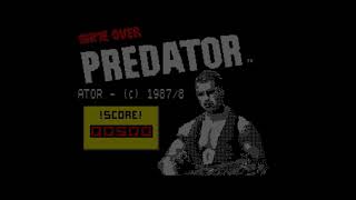 SPOILER - Predator - ZX Spectrum - Game Over Easter Egg