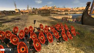 total war Atila :Viking attack