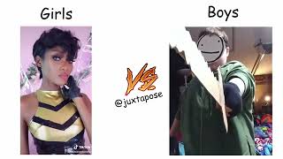 GIRLS COSPLAY VS BOYS COSPLAY #42