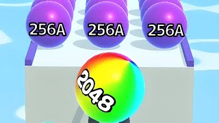 Ball Run 2048 New Update Gameplay Level 615