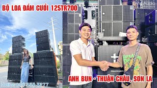 Combo âm thanh đám cưới 10 loa chỉ 125tr700 , bạn Bun ( Sơn La ) DVH Audio 036 355 3277