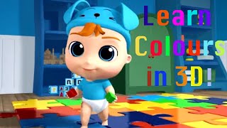 Colors Song | Learn Your Colors | MyEzyPzy | Nursery Rhymes & Kids Songs