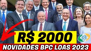 ✔️ URGENTE! ABONO R$ 2000 BPC LOAS + SURPRESA BPC