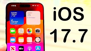 IOS 17.7 ОФИЦИАЛЬНАЯ ПРЕДРЕЛИЗНАЯ ВЕРСИЯ!СТАВИТЬ ОДНОЗНАЧНО ИЛИ НЕТ? ОТВЕТ ТУТ!