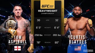 TOM ASPINALL VS CURTIS BLAYDES 2 FULL FIGHT UFC 304