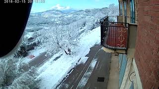 Neve a Montefalcione AV  viale Padre Accurso mer.1/4/2020  J.W.