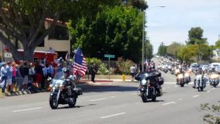 Funeral Procession for Navy SEAL Charles Keating IV