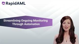 Streamlining Ongoing Monitoring Through Automation | RapidAML