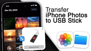 How To Transfer Photos From iPhone To Usb Stick! [Win 11]