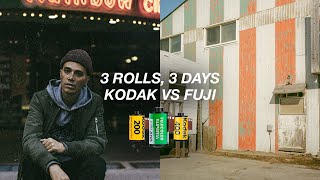 Kodak VS FUJI - A Week Shooting Film Photography on the Streets