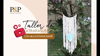 Tutorial Macramé 🌛Luna Atrapasueños con Hoja Para Principiantes. DIY. Hecho a mano