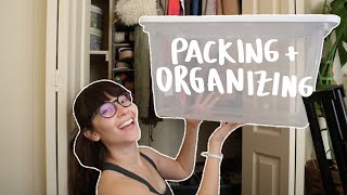 Packing & organizing for the move! | VLOG