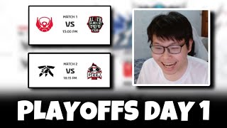 ONIC VS GEEK FAM LOSER GOES HOME!! MPL ID PLAYOFFS DAY 1 WATCHPARTY!! 🔴