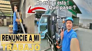 RENUNCIE A MI TRABAJO DE CAMIONERO EN JAPÓN 🚛 y ahora  ?