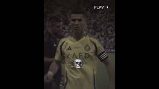 Cristiano Ronaldo got 3 yellow card and angry with refree against Al Hilal vs Al Nassr(1-1)