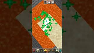 minecraft how to troll zombie funny moment #minecraft #short #minecraftshorts