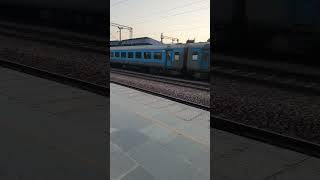 Amritsar Shatabdi in beast mode 130 kmph #shorts #ytshorts #shortsfeed #viral #shatabdi #sonipat