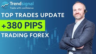 Top Trades Update: +380 pips profit trading Forex