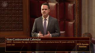 Senator Carlucci Fighting to Raise the Age at Which People Can Purchase Tobacco Products