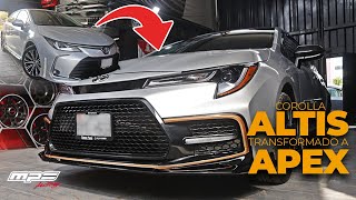 CONVERTIMOS UN COROLLA ALTIS A LA VERSIÓN APEX!! - MPS FACTORY