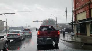 Gewitter und Hagel in Texas