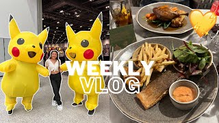 london vlog 📦| unboxing PR, MCM Comic Con, lunch date, Tate Modern + more