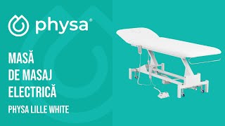 Masă de Masaj Electrică Physa LILLE WHITE | Prezentarea produsului 10040398