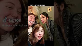 A fan met Olivia and Iris recently via @obviouslymcdreamy on tiktok