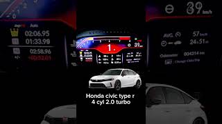 Honda civic type r 0-100