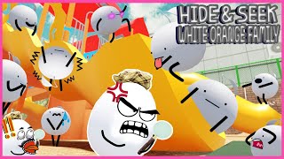 Roblox - SECRET STAYCATION HIDE & SEEK WITH WHITE ORANGE FRUIT