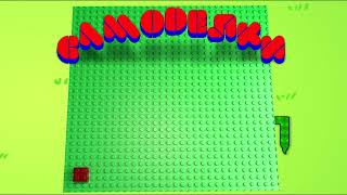 Змейка из лего. Lego snake. #самоделки