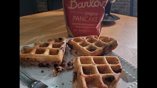 Vegan Chocolate Chip Waffles