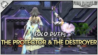 FFXIV - The Protector and the Destroyer (Solo Duty)