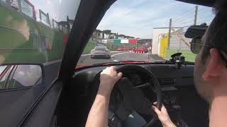 Porsche 924 Carrera GTS : first drive and exhaust sound at Vallelunga racetrack