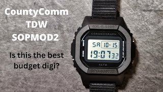 COUNTYCOMM MARATAC TDW SOPMOD2 MIL SPEC watch review - superb budget digi!!