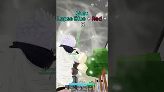 All Gojo Special Moves In Jujutsu Shenanigans #jujutsushenanigans #roblox #anime #jjs #jjk