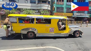 360 VR Jeepney Ride in Olongapo City: SM Downtown to Palengke | Insta360 X4